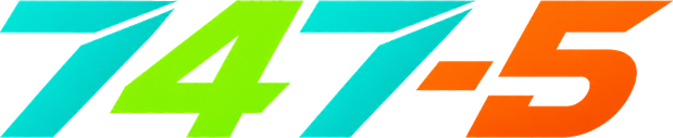 747-5 gaming platform logo